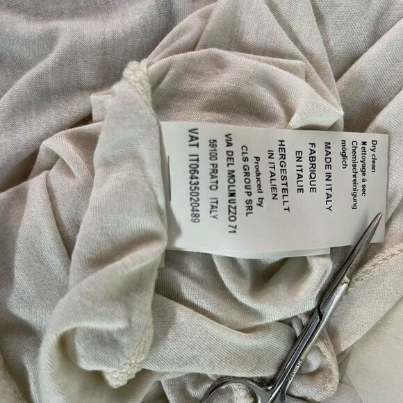 SILK Blouse with lace Accents - Picture 8 of 12